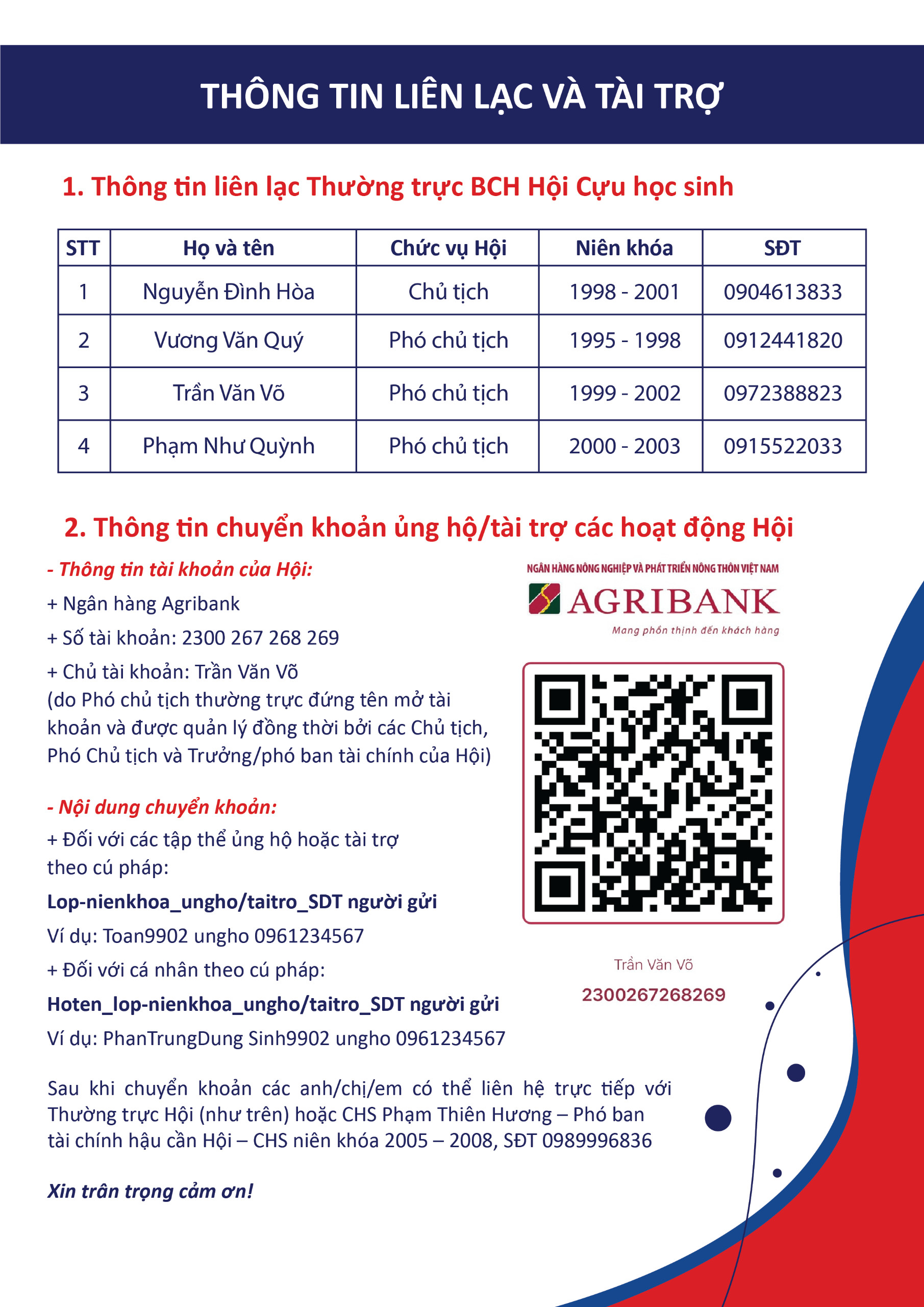 Thong tin lien lac Hoi cuu HS